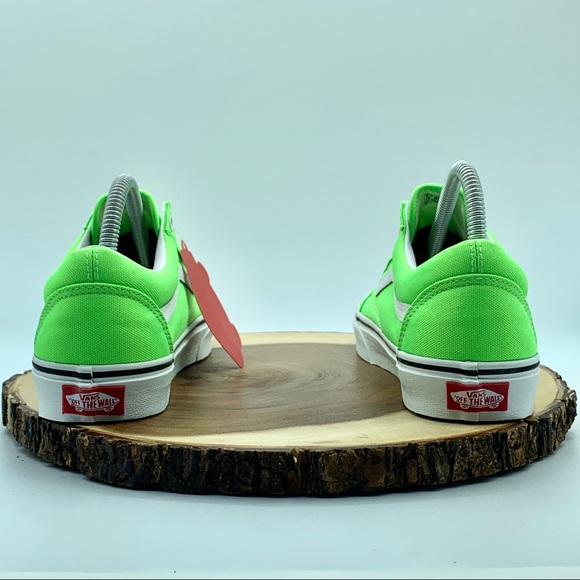 VANS Women’s Neon Green Old Skool Various sizes - Picture 5 of 6